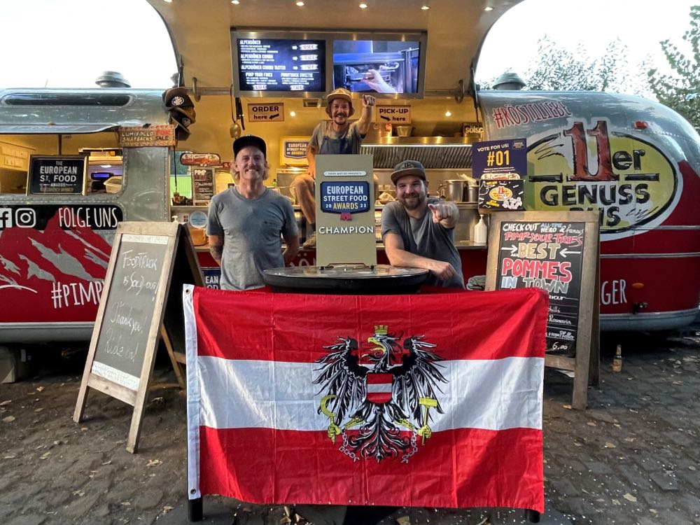 „11er Genuss Bus“ zum besten Foodtruck Europas gekürt