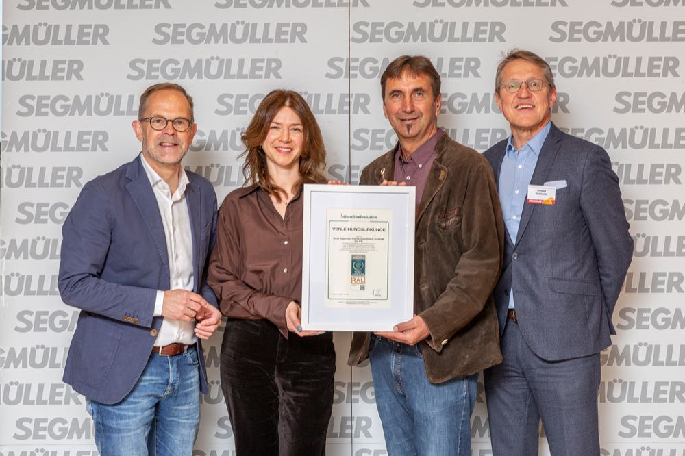 Segmüller Werkstätten mit Label „Möbel Made in Germany“ zertifiziert