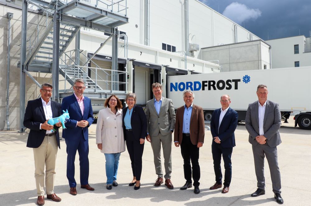 Nordfrost-Kühlhaus in Wesel eröffnet