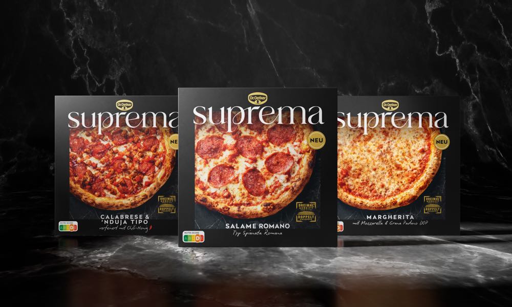 Dr. Oetker launcht neue Premium-Pizza-Range