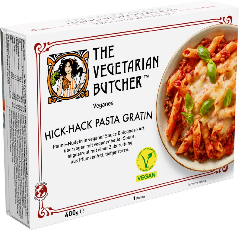 Prima Menü | The Vegetarian Butcher Hick-Hack Pasta Gratin