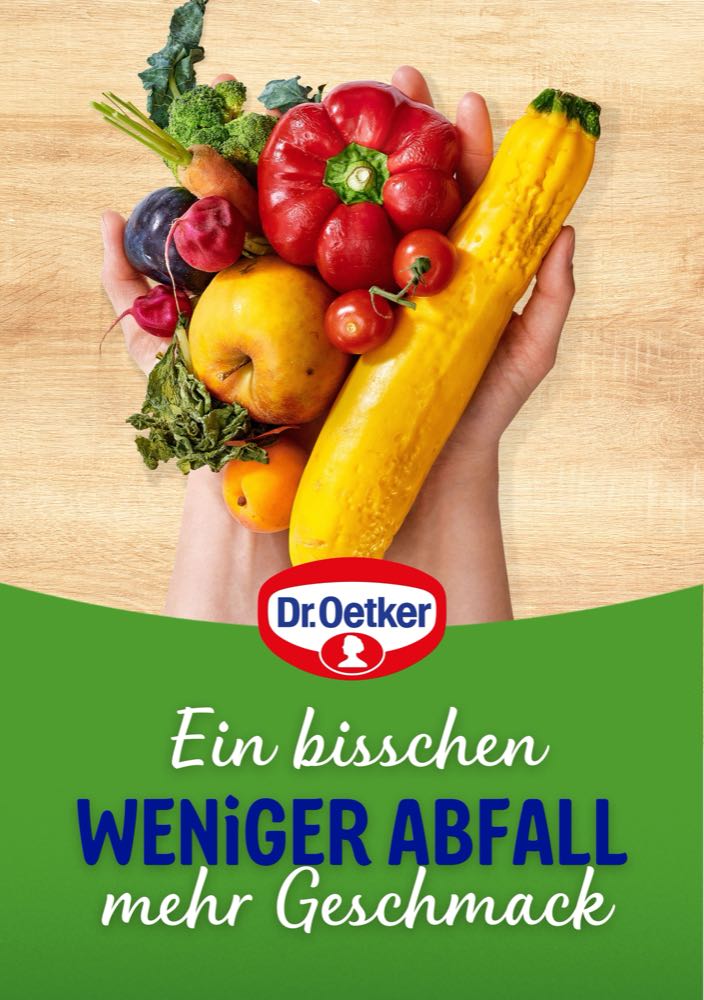 Dr. Oetker: Studie und Kampagne zu Food Waste