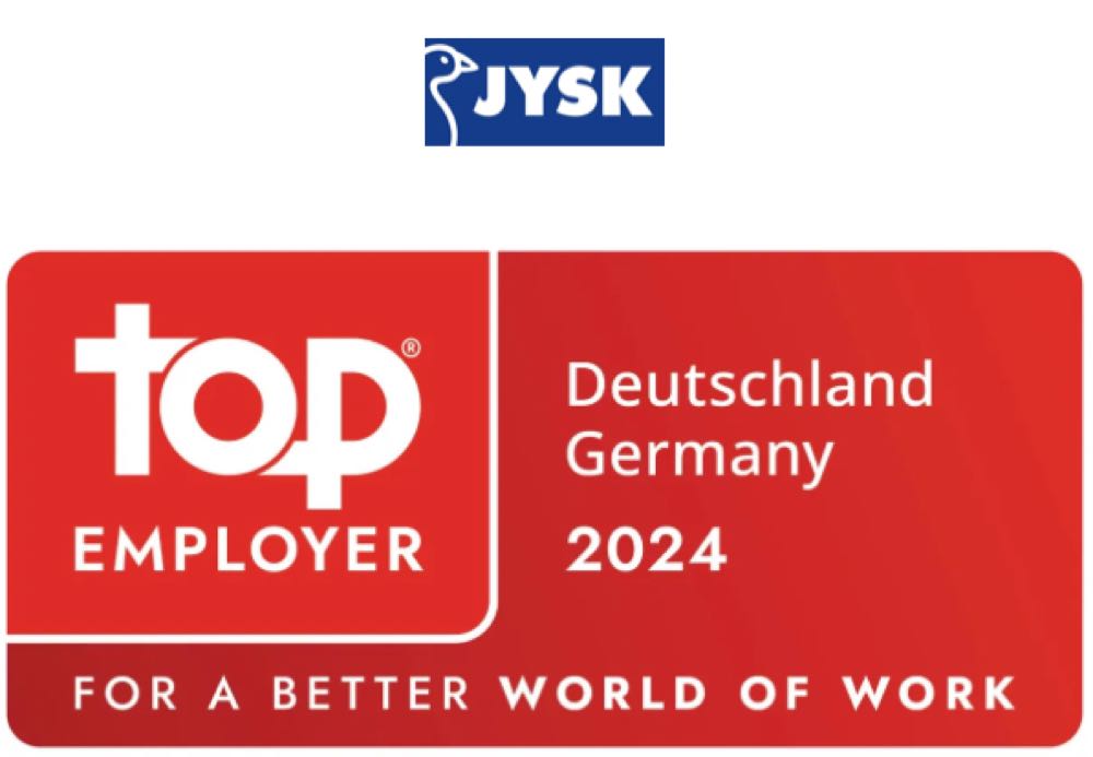 Jysk Deutschland ist „Top Employer 2024“