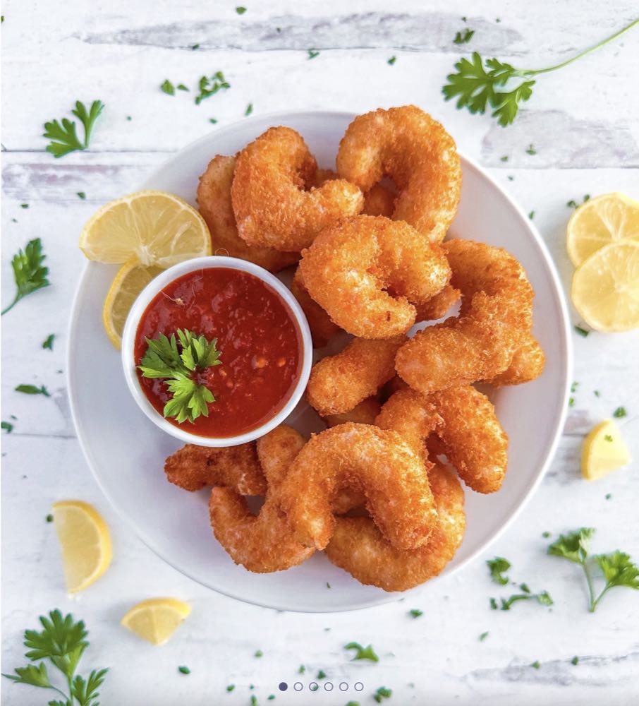 The Plant Based Seafood Co.: Pflanzliche frittierte Garnelen