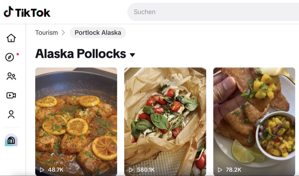 Alaska-Pollack: Social Media als Werbeträger