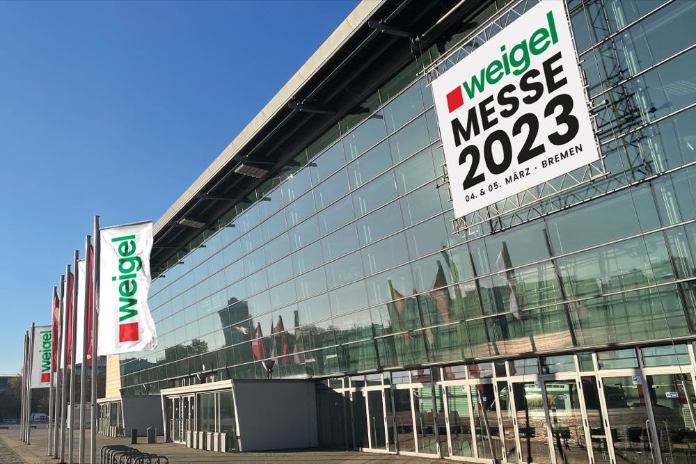  Weigel-Messe findet Anfang März 2025 in Bremen statt