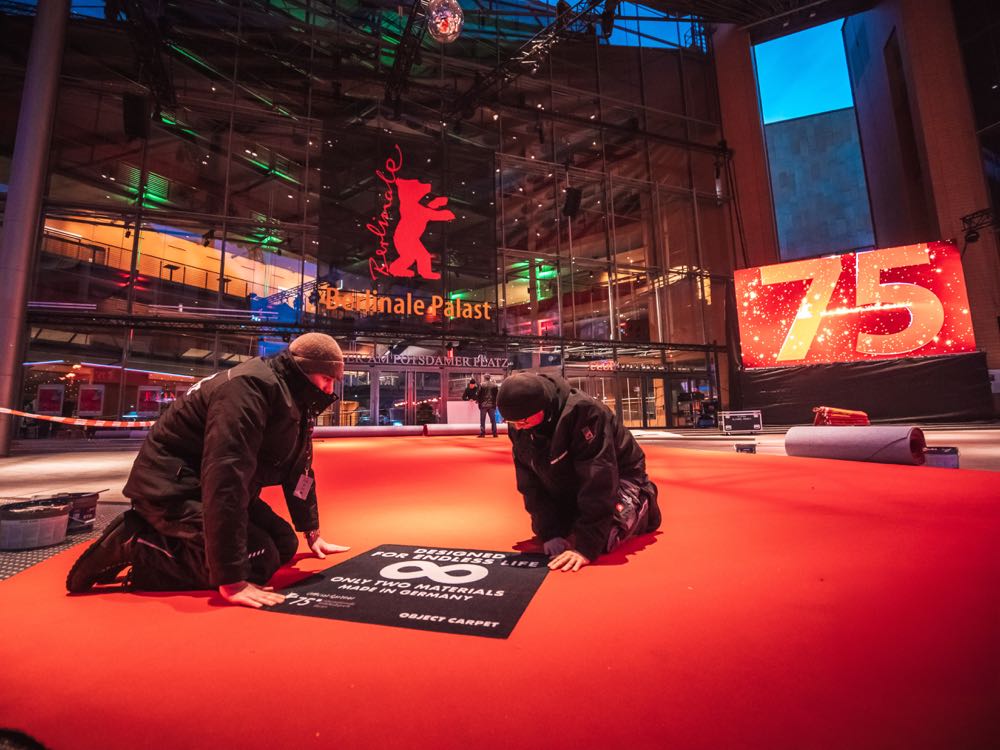  Object Carpet: Duo-Teppichboden schmückt Filmfestival Berlinale 2025