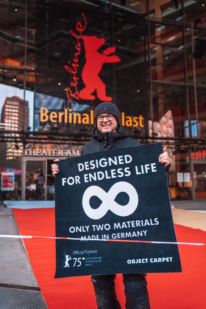  Object Carpet: Duo-Teppichboden schmückt Filmfestival Berlinale 2025