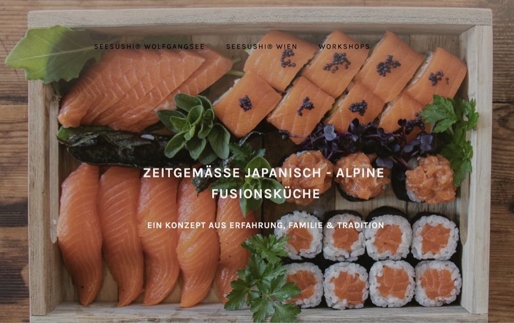 Wien: Sushi ausschließlich mit heimischem Fisch und Garnelen