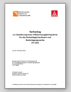 Tarifvertrag zur Gewährung einer Inflationsausgleichsprämie